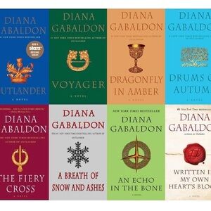 Diana Gabaldon Outlander Book Series 1-8